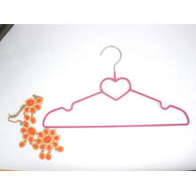 Hh Brand Hm010 Wholesale Red Plastic Plated Metal Coat Clothes Hangers Cheap Price